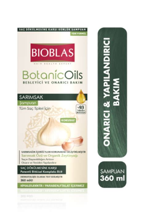 Bioblas botanic oils sarımsaklı şampuanı kullananlar